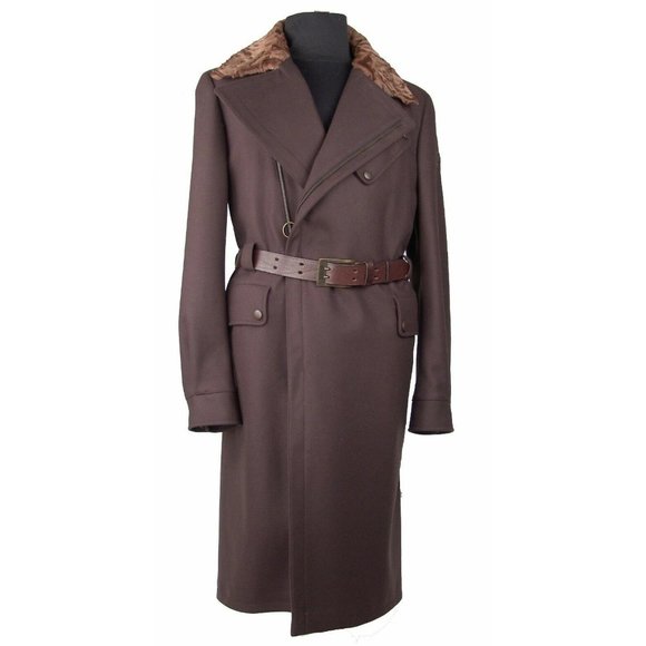 Authentic Belstaff Super Rare Wool Competition Full Length Coat Size EU L  Large - Picture 15 of 16